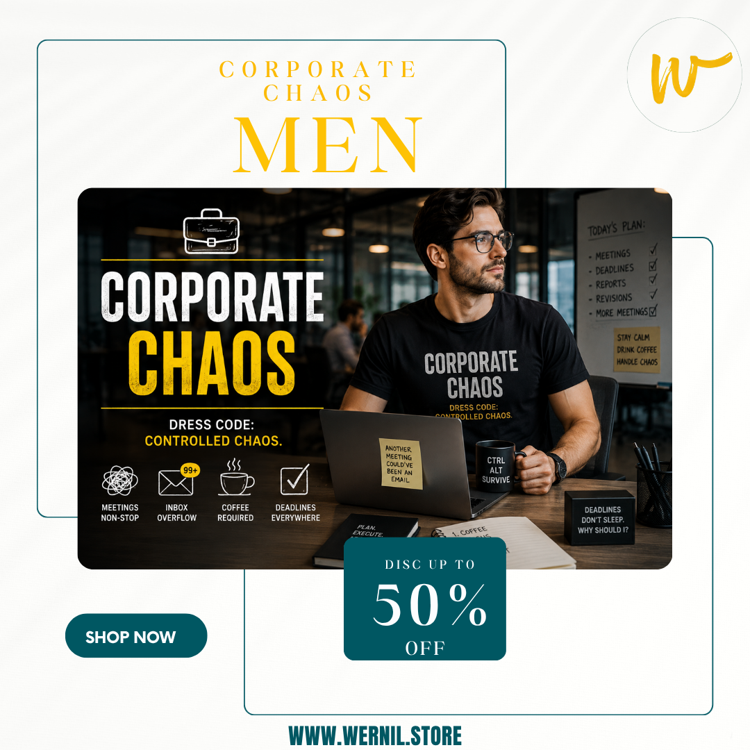 Wernil Category Banner - Corporate Chaos Men