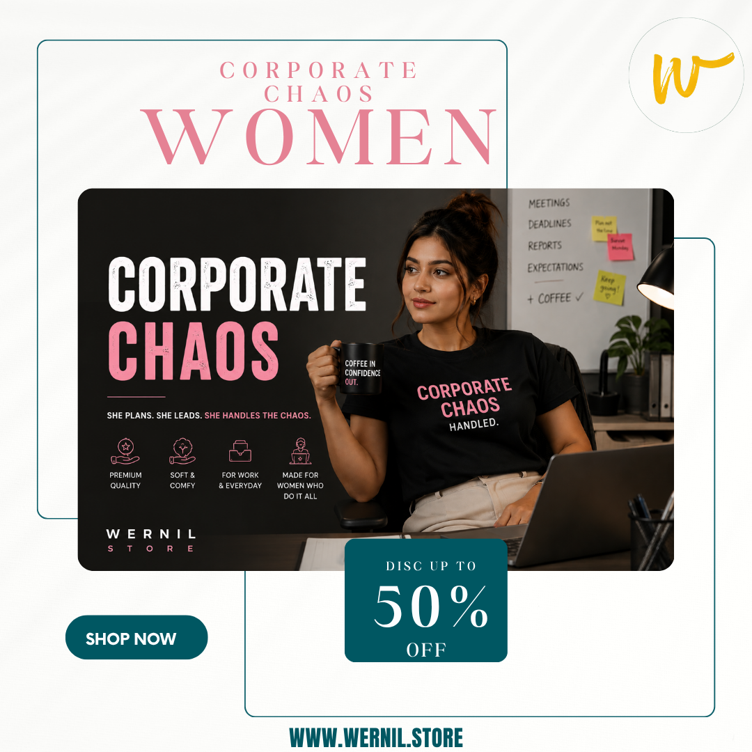 Wernil Category Banner - Corporate Chaos Women