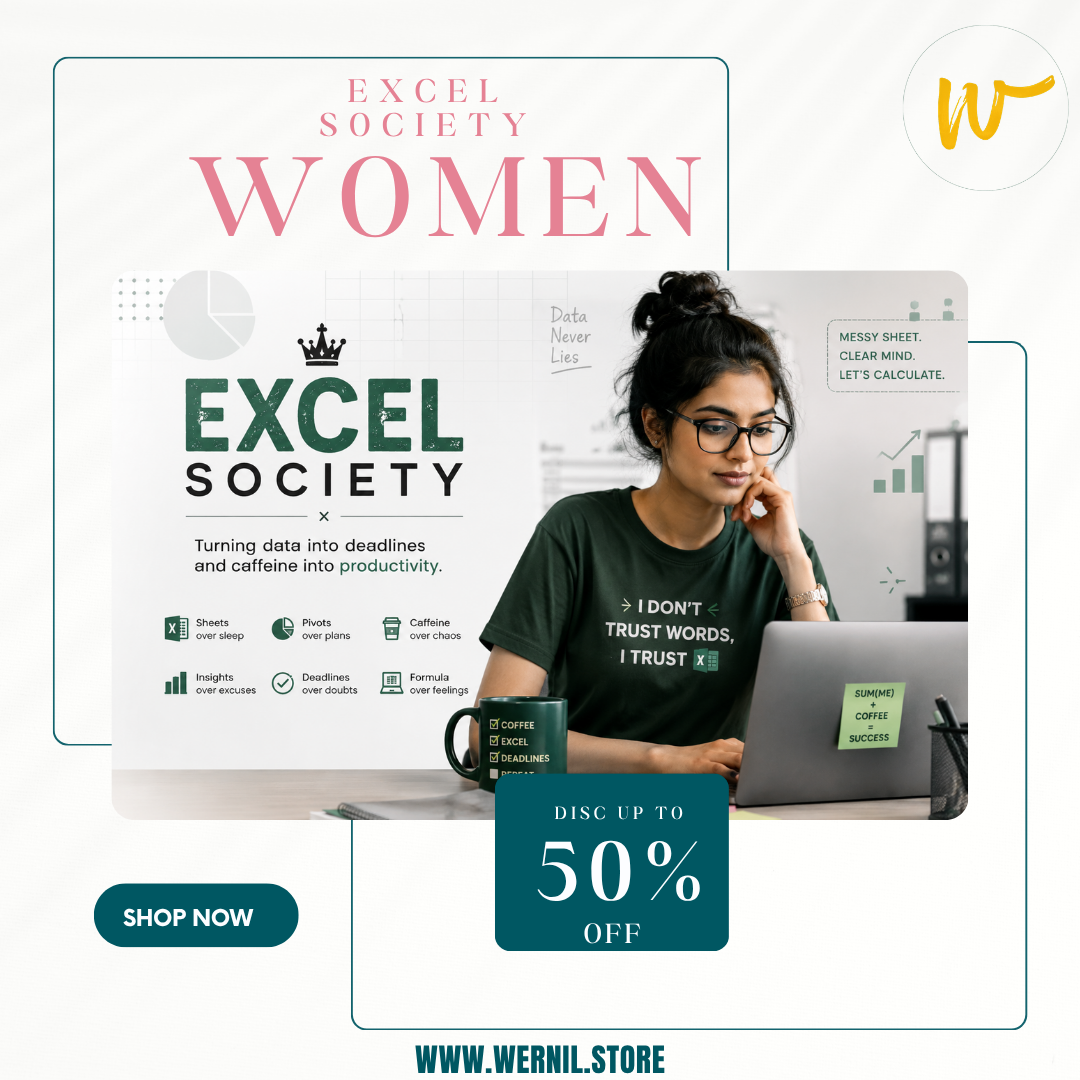 Wernil Category Banner - Excel Society Women