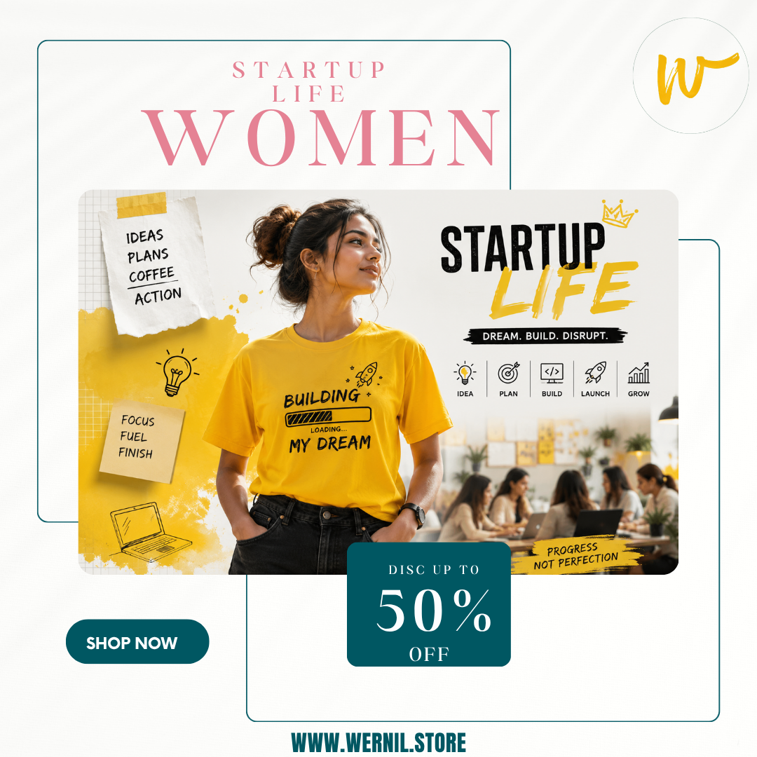 Wernil Category Banner - Startup Life Women